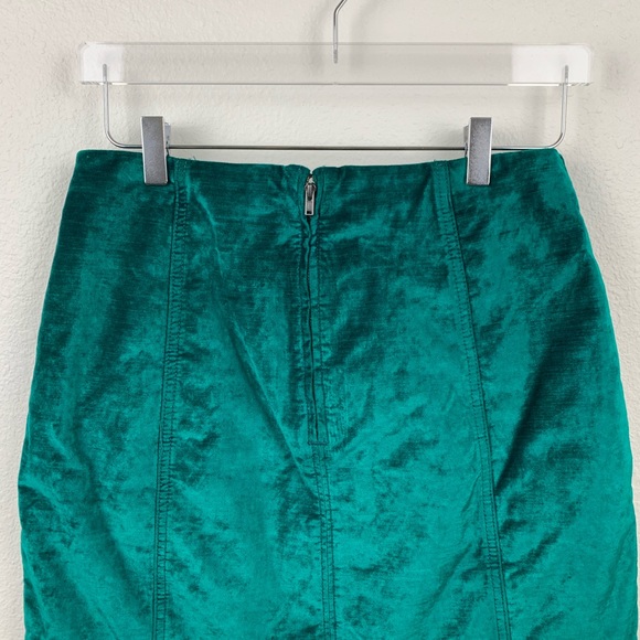 Free People Modern Femme Velvet Mini Skirt - Picture 6 of 7